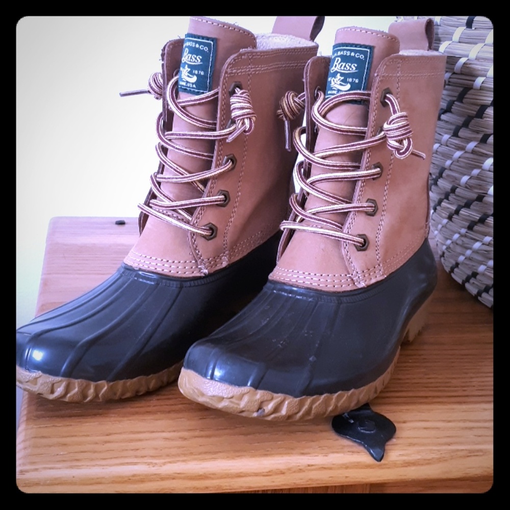 Bass for Madewell duck boots